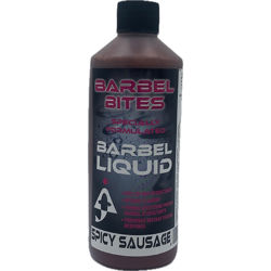 Bait-Tech Barbel Bites Spicy Sausage Liquid 500ml